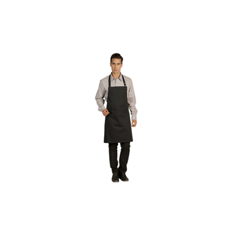 Tablier sommelier noir uni