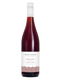 Misty Cove Pinot Noir 2017, vin rouge BIO de Nouvelle-Zélande en stock, livraison 24h