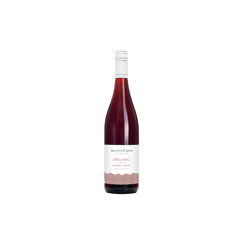 Misty Cove Organic Pinot Noir Nouvelle-Zélande Rouge 2016