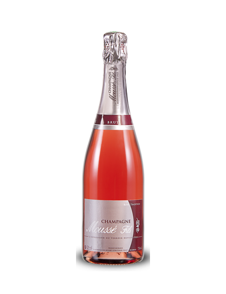 Champagne Moussé Fils Blanc de noirs Cuvée Rosé