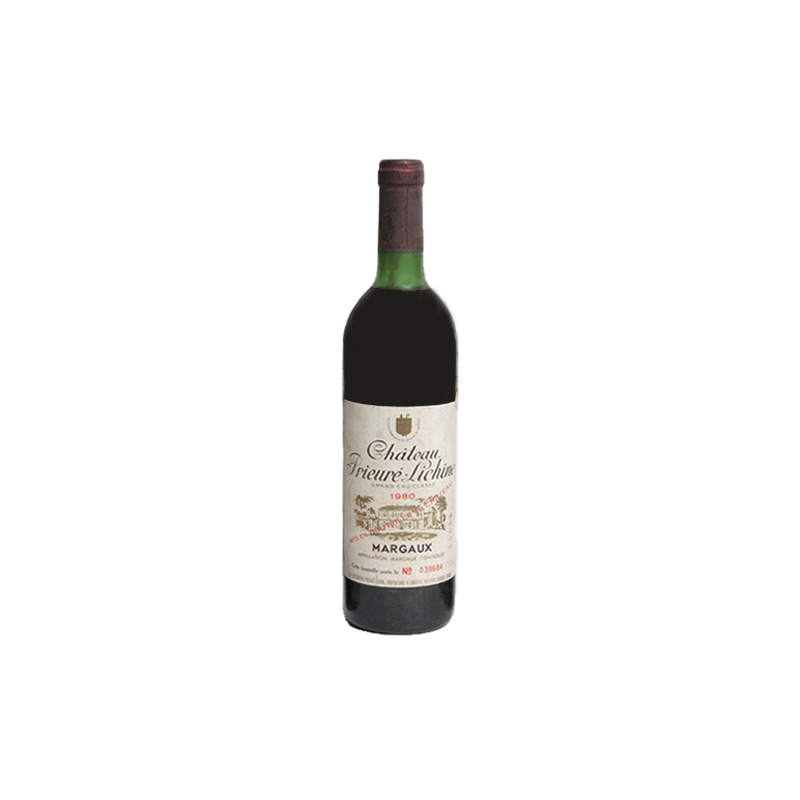 Château Prieuré-Lichine Margaux 4ème Grand Cru Classé Rouge 1980