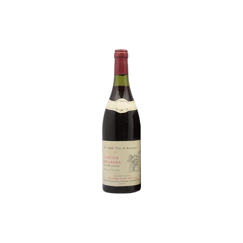 Domaine Marius Delarche Corton Les Renardes Rouge 1972