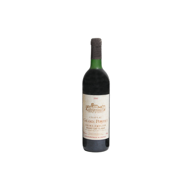 Château Grand Pontet Saint-Emilion Grand Cru Classé 1986