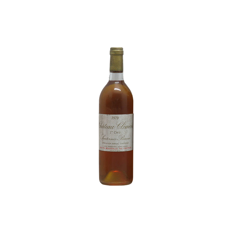 Château Climens Sauternes 1er Grand Cru Classé 1979