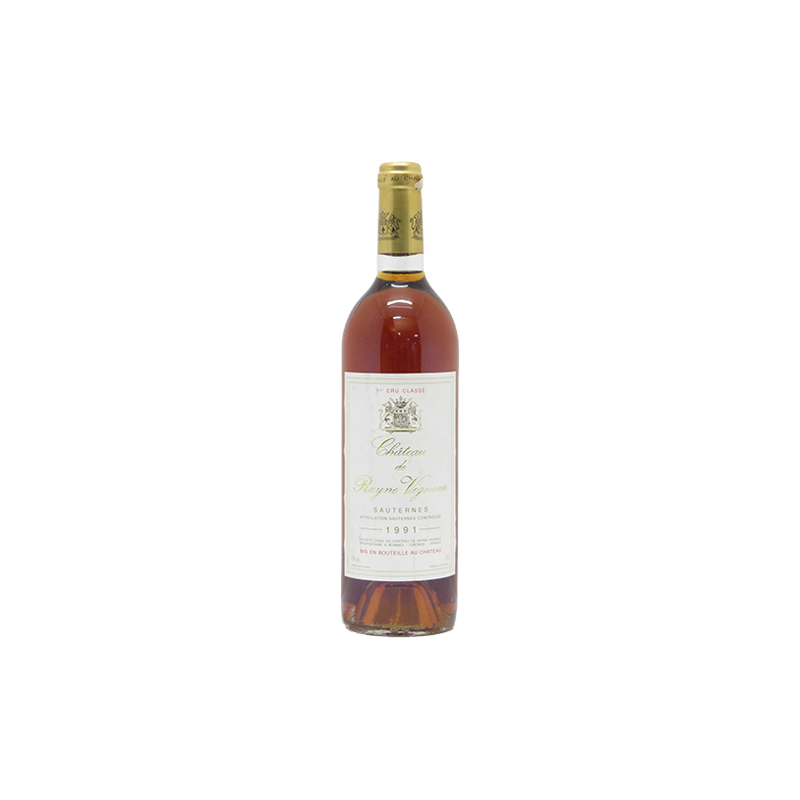 Château de Rayne Vigneau Sauternes 1er Grand Cru Classé 1991