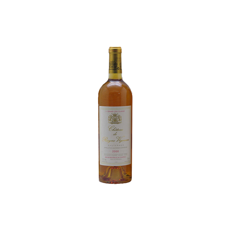 Château de Rayne Vigneau Sauternes 1er Grand Cru Classé 2000