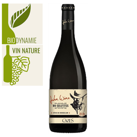 Domaine Cazes John Wine No Sulfites Côtes-du-Roussillon Rouge