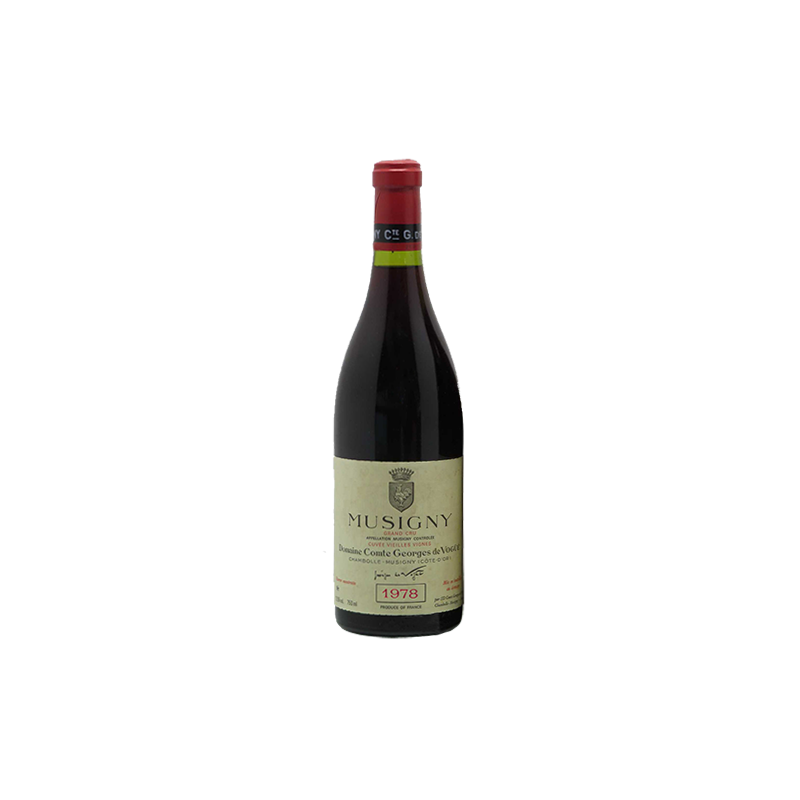 Domaine Comte Georges de Vogüé Musigny Grand Cru Vieilles Vignes 1978