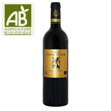 Château Lion Noir Côtes-de-Bourg Agriculture Biologique Rouge
