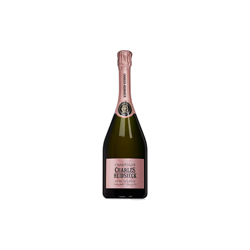 Champagne Charles Heidsieck Rosé Réserve - Avec étui - Carton de 6