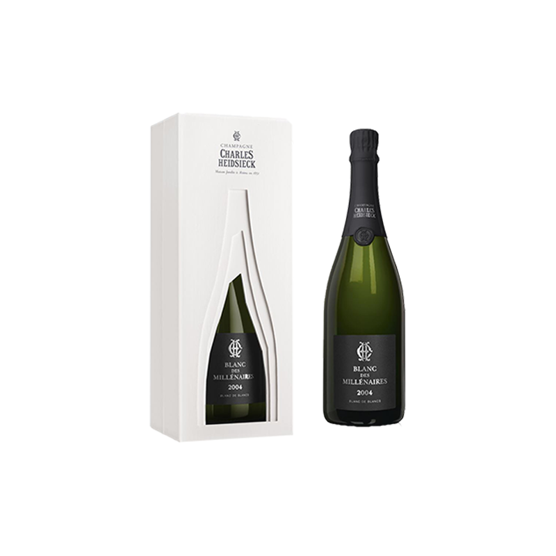 Champagne Charles Heidsieck Blanc des Millénaires 2004 - Avec étui