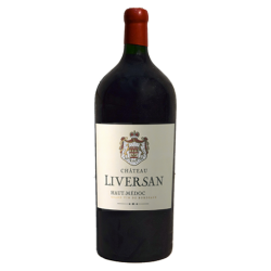 Château Liversan Haut-Médoc Cru Bourgeois Rouge 1998 Impériale 6 litres - Caisse Bois d'origine d'1 Impériale