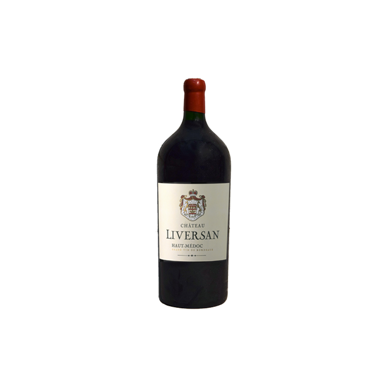 Château Liversan Haut-Médoc Cru Bourgeois Rouge 1998 Impériale 6 litres - Caisse Bois d'origine d'1 Impériale