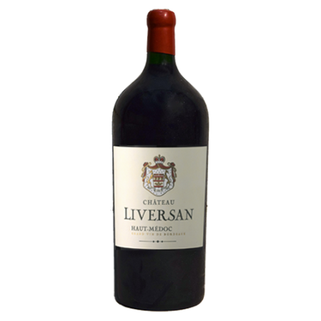 Château Liversan Haut-Médoc Cru Bourgeois Rouge 1998 Impériale 6 litres - Caisse Bois d'origine d'1 Impériale