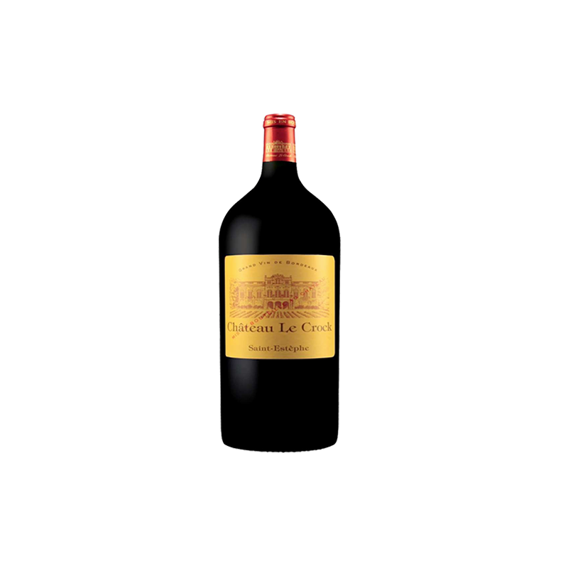 Château Le Crock Saint-Estèphe Rouge 2012 Impériale 6 litres - Caisse Bois d'origine d'1 Impériale Château Le Crock Saint-Estèphe Rouge 2012 Impériale 6 litres - Caisse Bois d'origine d'1 Impériale