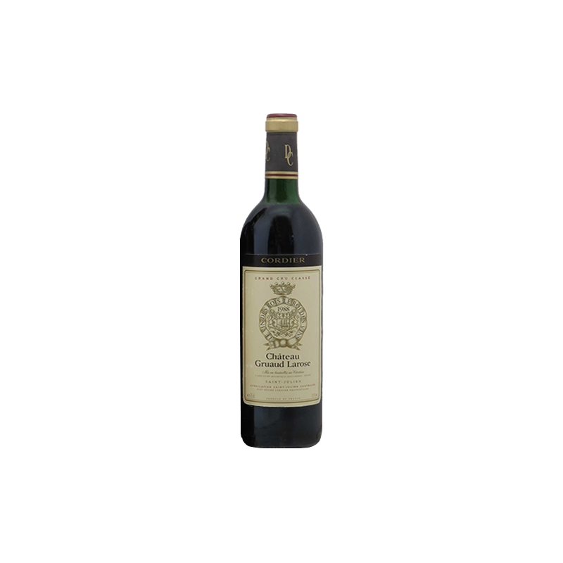 Château Gruaud Larose Saint-Julien 2ème Grand Cru Classé 1988 Château Gruaud Larose Saint-Julien 2ème Grand Cru Classé 1988