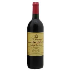 Château Léoville-Poyferré Saint-Julien 2ème Grand Cru Classé Rouge 1988