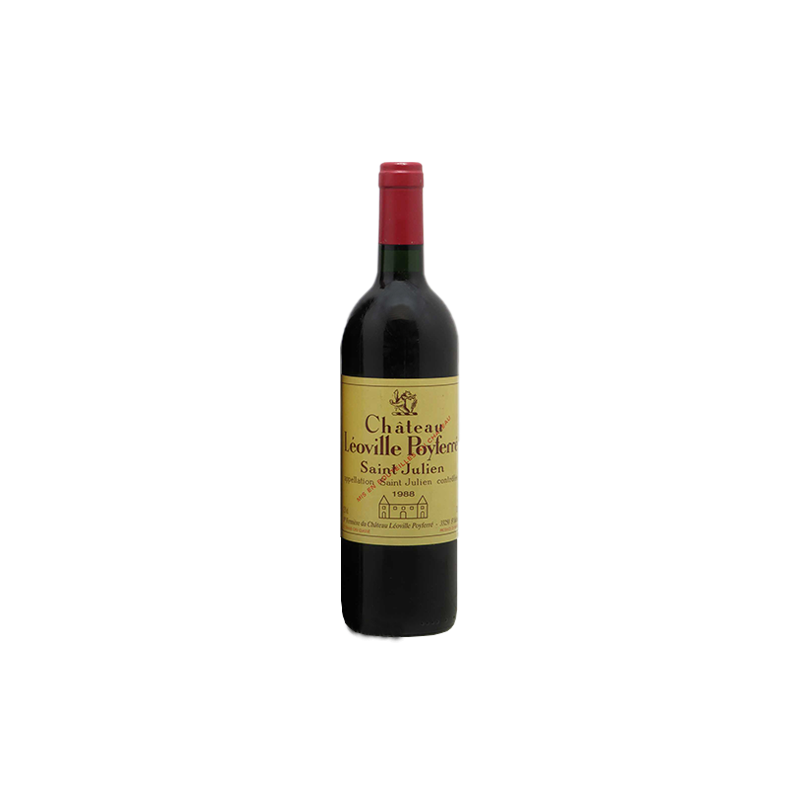Château Léoville-Poyferré Saint-Julien 2ème Grand Cru Classé Rouge 1988 Château Léoville-Poyferré Saint-Julien 2ème Grand Cru Classé Rouge 1988