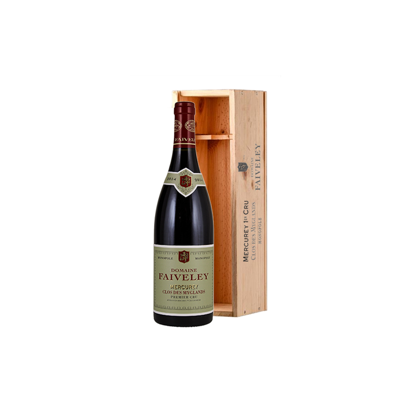 Domaine Faiveley Mercurey 1er Cru Clos des Myglands Monopole Rouge 2016 Mathusalem 6 litres - Caisse Bois d'origine