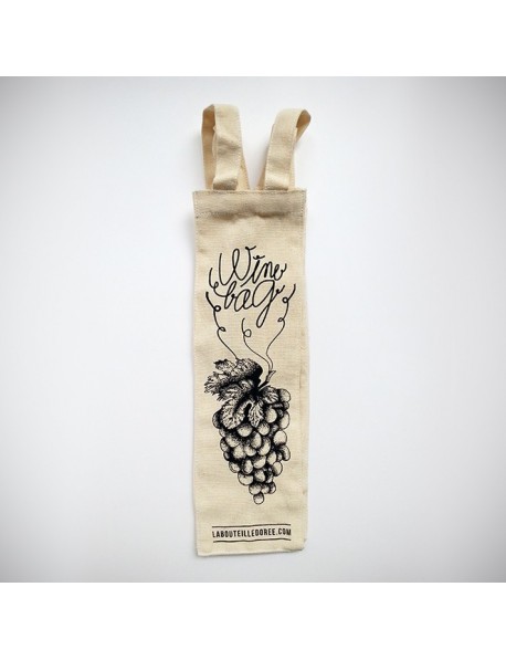 Sac coton 1 bouteille