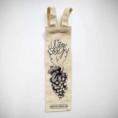 Sac coton 1 bouteille