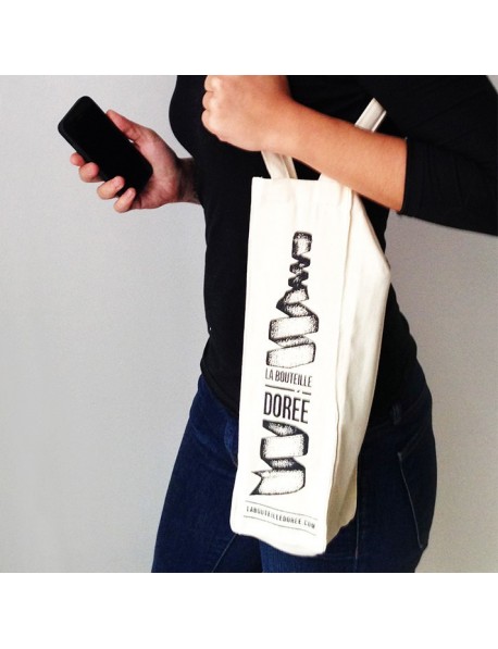 Sac coton 1 bouteille