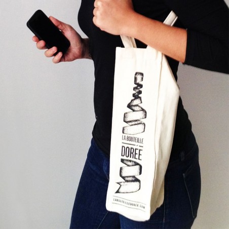 Sac coton 1 bouteille