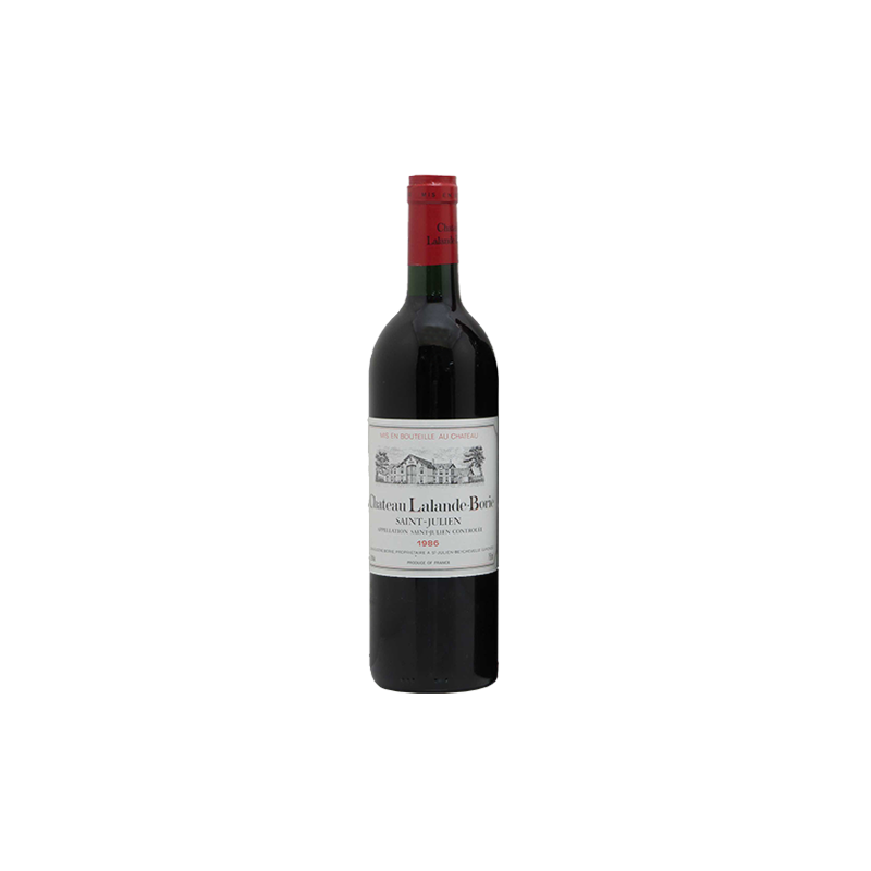 Château Lalande-Borie Saint-Julien 1986 Château Lalande-Borie Saint-Julien 1986