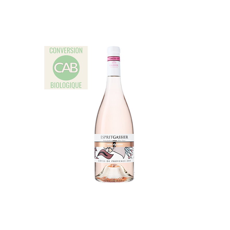 Esprit Gassier Côtes-de-Provence Rosé 2018 Esprit Gassier Côtes-de-Provence Rosé 2018