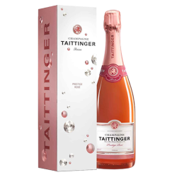 Champagne Taittinger Brut Rosé - Avec étui