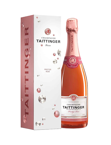Champagne Taittinger Brut Rosé - Avec étui