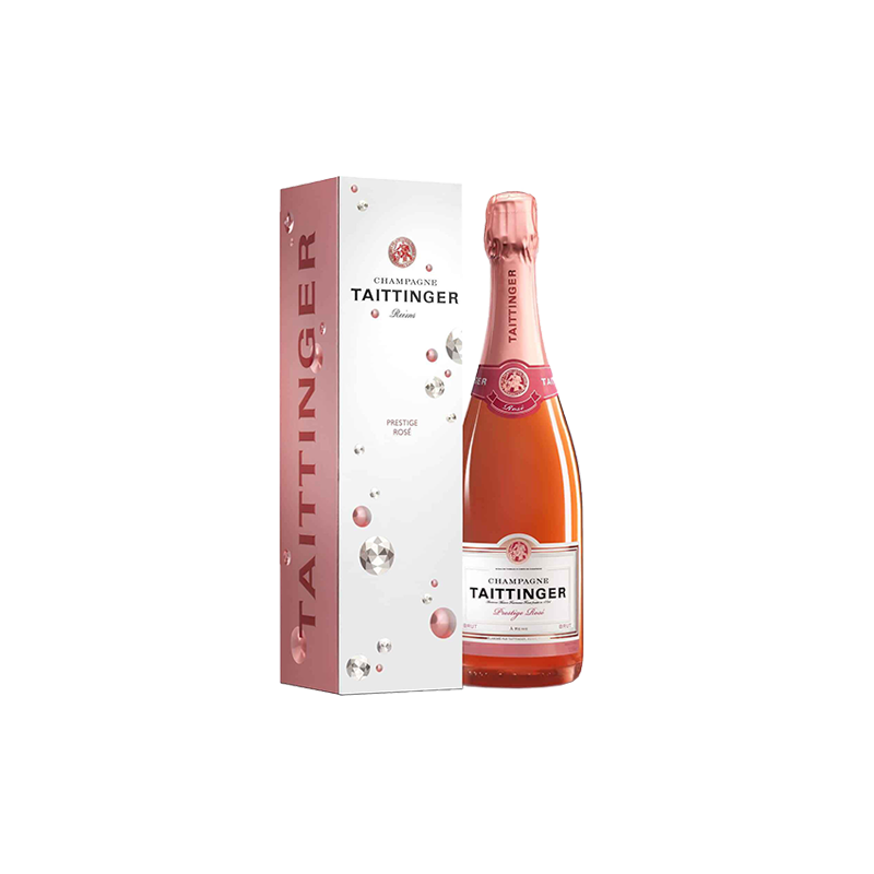 Champagne Taittinger Brut Rosé - Avec étui