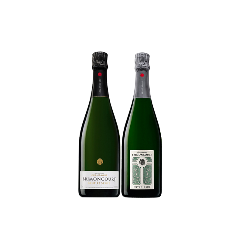 Coffret Champagne Brut et Extra-Brut 2 bouteilles