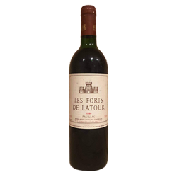 Les Forts de Latour 2ème vin du Château Latour Pauillac Rouge 1990