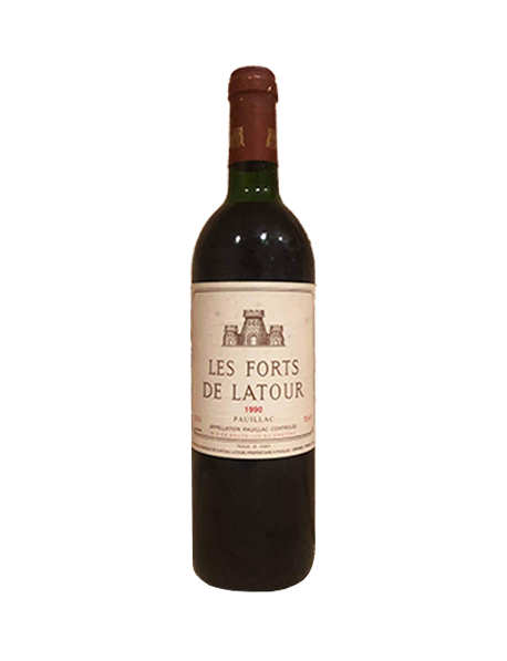 Les Forts de Latour 2ème vin du Château Latour Pauillac Rouge 1990