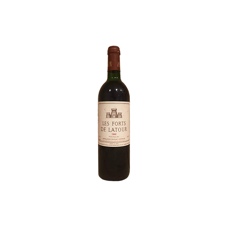 Les Forts de Latour 2ème vin du Château Latour Pauillac Rouge 1990