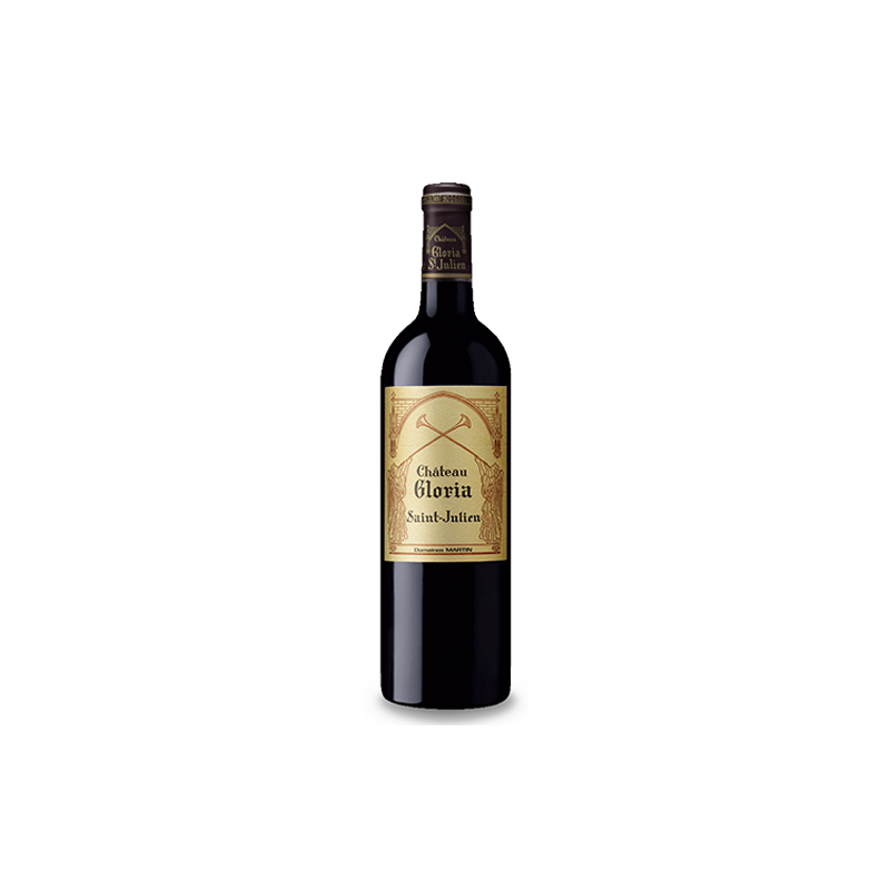 Château Gloria Saint-Julien Double-Magnum 3 litres - Caisse Bois d'origine Château Gloria Saint-Julien Double-Magnum 3 litres - Caisse Bois d'origine