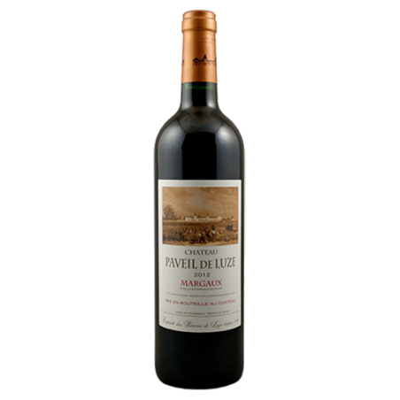 Château Paveil de Luze Margaux Rouge 2012 Double-Magnum 3 litres - Caisse Bois d'origine