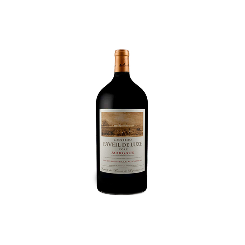 Château Paveil de Luze Margaux Rouge 2012 Double-Magnum 3 litres - Caisse Bois d'origine