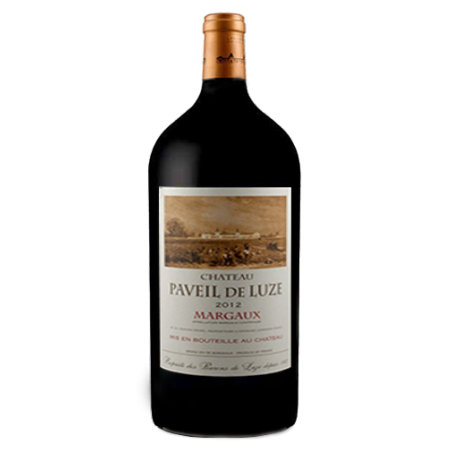Château Paveil de Luze Margaux Rouge 2012 Double-Magnum 3 litres - Caisse Bois d'origine