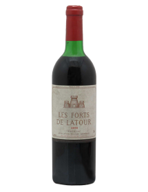 Les Forts de Latour Second vin du Château Latour Pauillac Rouge 1970