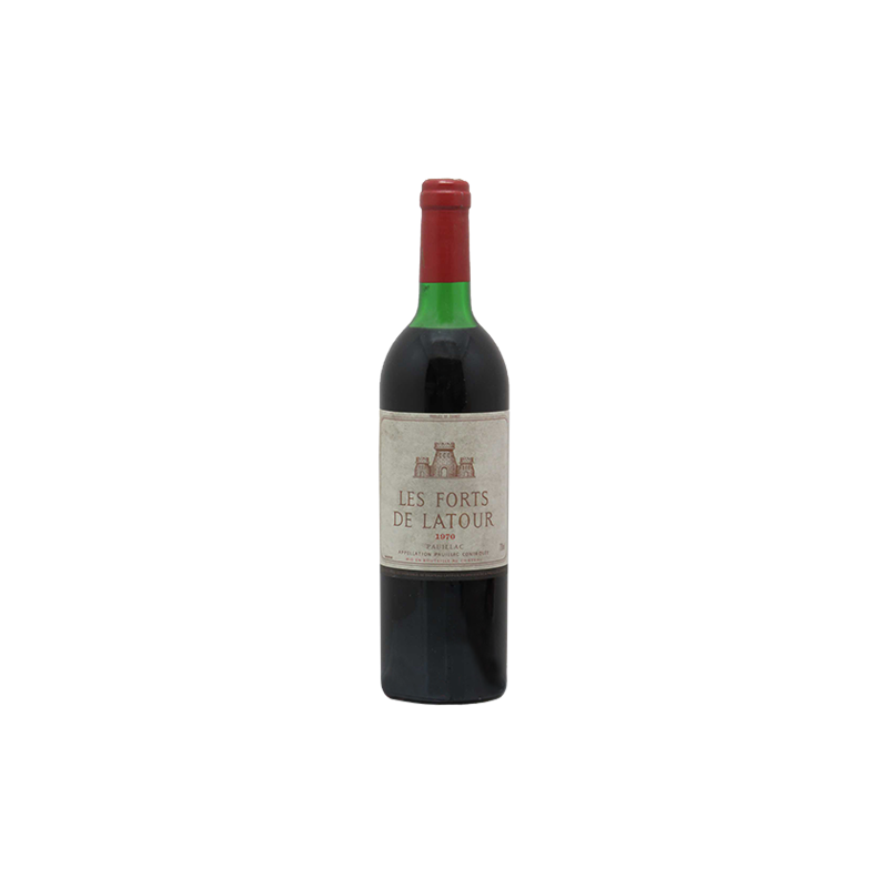 Les Forts de Latour Second vin du Château Latour Pauillac Rouge 1970