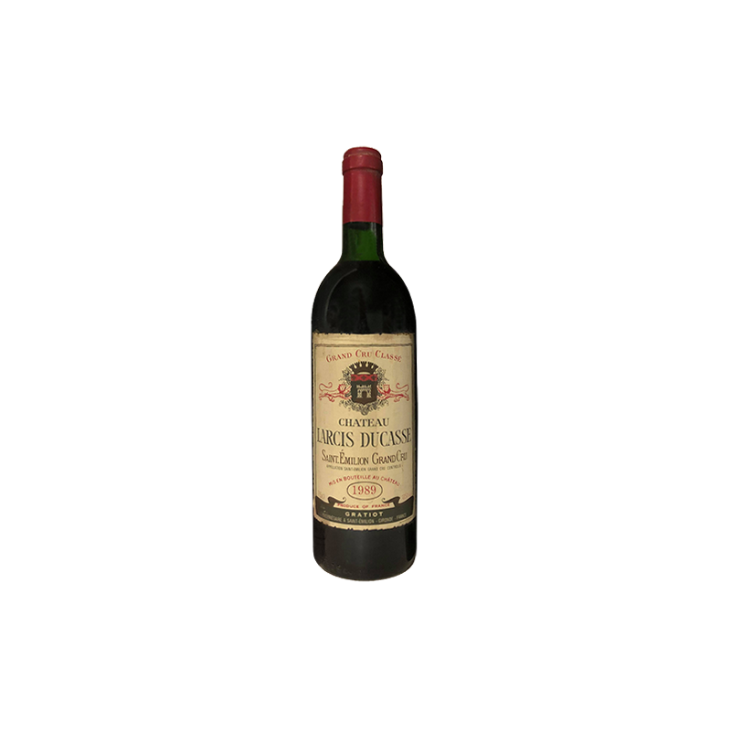 Château Larcis Ducasse Saint-Emilion 1er Grand Cru Classé 1989