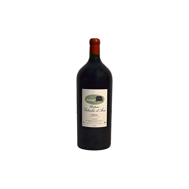 Château Patache d'Aux Médoc Cru Bourgeois Rouge Impériale 6 litres - Caisse Bois d'origine