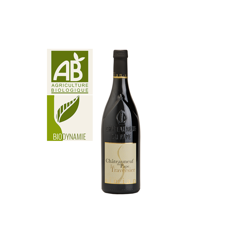 Château Simian Châteauneuf-du-Pape Le Traversier Rouge 2016 Château Simian Châteauneuf-du-Pape Le Traversier Rouge 2016