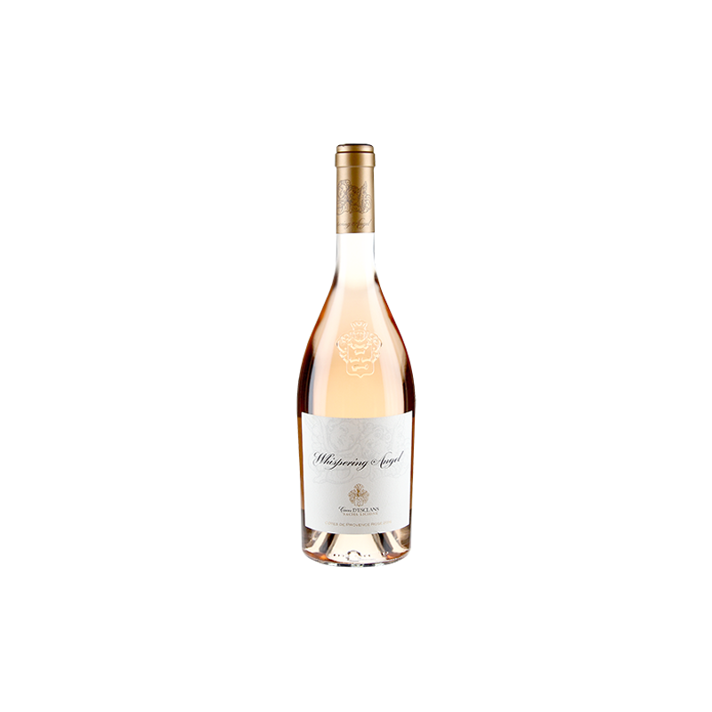 Château d'Esclans Côtes-de-Provence Whispering Angel Rosé 2018 Mathusalem - Caisse Bois d'origine Château d'Esclans Côtes-de-Provence Whispering Angel Rosé 2018 Mathusalem - Caisse Bois d'origine