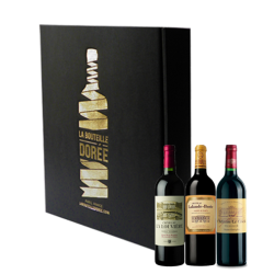 Coffret Vin rouge Bordeaux Médoc Sélection 3 bouteilles