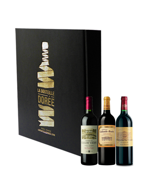 Coffret Vin rouge Bordeaux Médoc Sélection 3 bouteilles