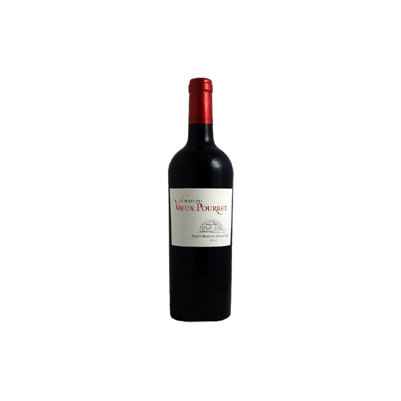 Château Vieux Pourret Saint-Emilion Grand Cru Rouge 2012 Château Vieux Pourret Saint-Emilion Grand Cru Rouge 2012
