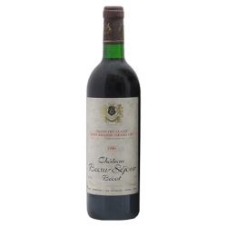 Château Beau-Séjour Bécot Saint-Emilion 1er Grand Cru Classé 1990